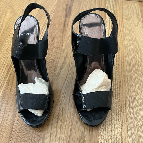 Carvela High Heeled Open toed Sandals US7/37 - Picture 1 of 3